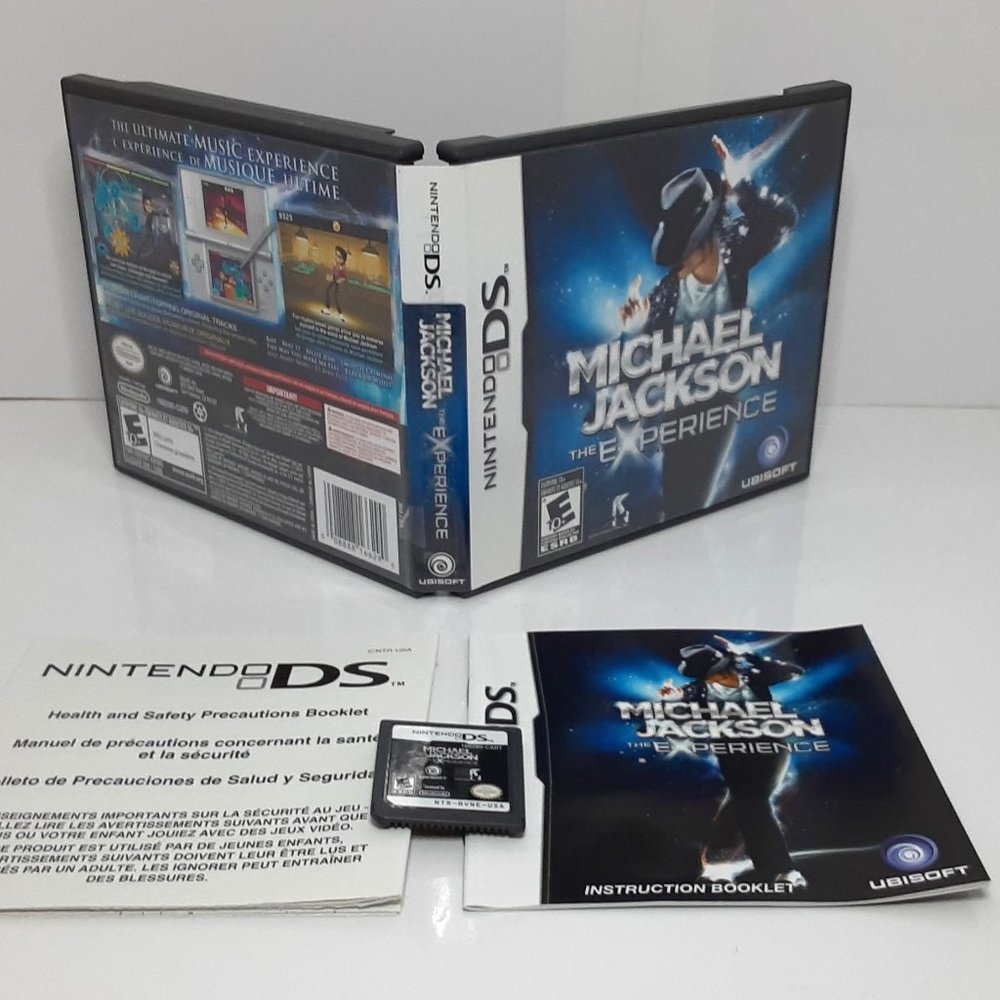 Michael Jackson: The Experience (Nintendo DS, 2010) Complete VG+